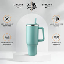Tumbler with Lid and Straw 1200 ml