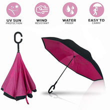 Reverse Windproof Umbrella